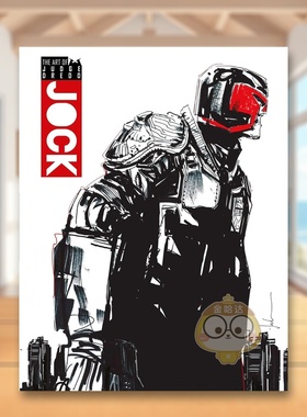 【预售】乔克绘判官德雷德艺术集 Art of Judge Dredd by Jock 原版英文漫画书进口书籍图书外版正版