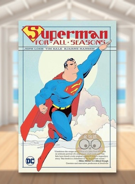 【现货】【DC Comics】四季超人英文漫画简装进口原版书Superman For All Seasons Jeph Loeb  Tim Sale书籍图书外版正版