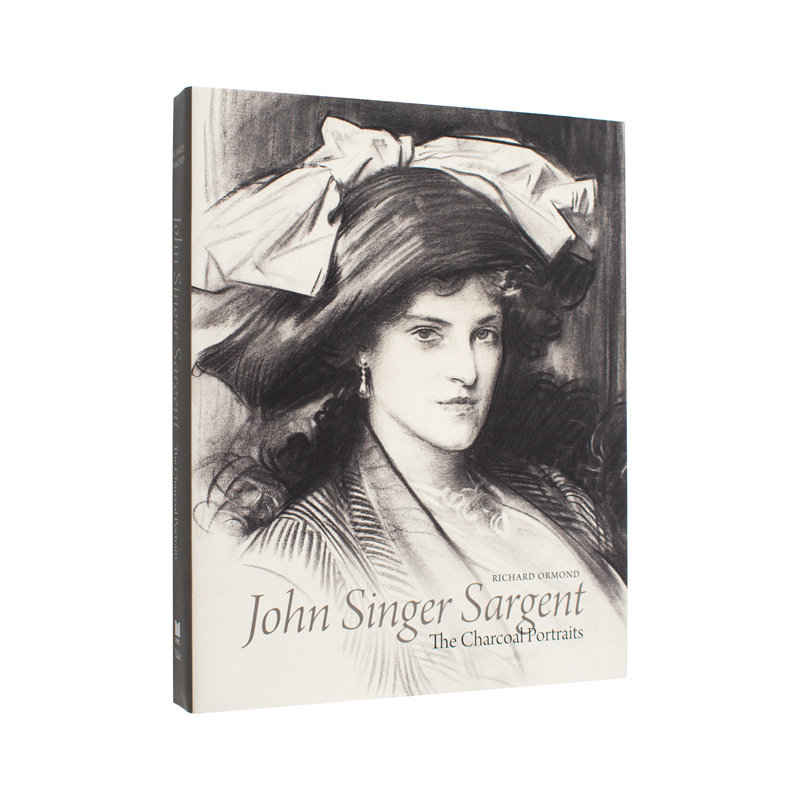 【现货】约翰·辛格·萨金特:炭笔肖像艺术 John Singer Sargent 王室成员 商业巨擘 文化名人 原版英文艺术画册画集