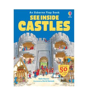 【预售】【翻翻书】城堡 【See Inside】Castles 原版英文儿童趣味