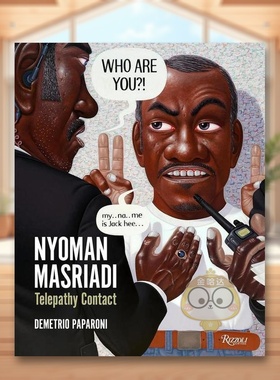 【现货】纽曼·米斯尼亚迪:心灵感应英文艺术家艺术工作室进口原版外版书精装Nyoman Masriadi:Telepathy ContactDemetrio Papar书