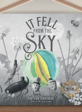 【现货】从天而降It Fell From The Sky英文儿童绘本虚构类3-6岁精装Terry Fan; Eric Fan进口原版书Frances Lincoln Publishers9