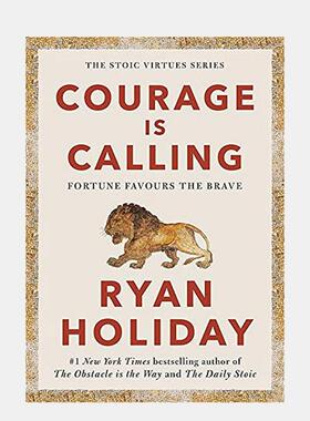 【预售】【斯多葛美德系列】命运眷顾勇者 Courage Is Calling: Fortune Favours the Brave 原版英文心灵励志进口书籍图书外版正