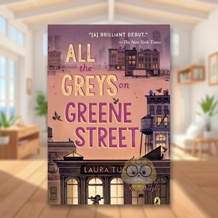 灰色英文儿童章节书进口原版 书籍图书正 预售 格林大街上所有 GREENE 书ALL 外版 House THE STREETTUCKERRandom GREYS