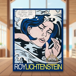 【预售】罗伊·利希滕斯坦：百年展览英文外国美术20世纪进口原版外版书精装14岁以上Roy Lichtenstein: A Centennial Exhibition