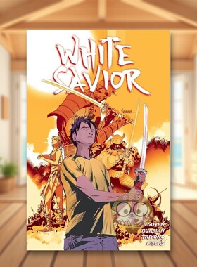 【预售】白色救世主英文漫画进口原版书简装14岁以上White Savior Scott BurmanDark Horse书籍图书外版正版