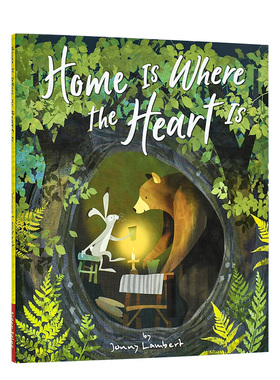 【预售】吾心安处是吾家 Home Is Where the Heart Is 英文原版儿童情商启蒙亲子绘本3-6岁故事人际交往友谊图画书 Jonny Lambert