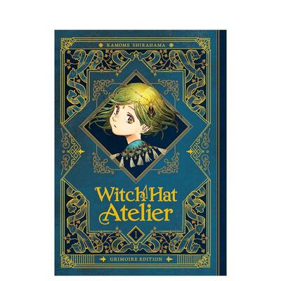 【预售】尖帽子的魔法工坊：魔法书典藏版 1 Witch Hat Atelier: Grimoire Edition 1 原版英文漫画书进口图书外版正版书籍