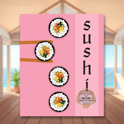 【现货】寿司：60 多种简单易学的食谱英文餐饮进口原版外版书精装14岁以上Sushi: More than 60 simple-to-follow recipes Ryl书