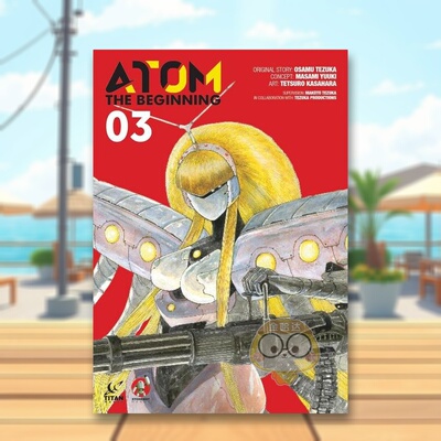【预售】铁臂阿童木起源英文漫画进口原版书Atom Vol. 3: The Beginning Osamu Tezuka  Titan Books书籍图书外版正版