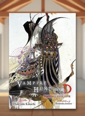 【现货】吸血鬼猎人 5Vampire Hunter D Omnibus Book Five英文文学小说平装Hideyuki Kikuchi进口原版图书Dark Horse书籍外版正版