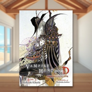 【现货】吸血鬼猎人 5Vampire Hunter D Omnibus Book Five英文文学小说平装Hideyuki Kikuchi进口原版图书Dark Horse书籍外版正版