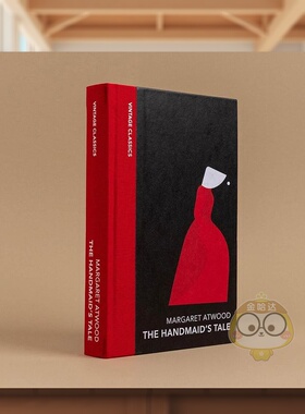 【预售】【1/4复古布脊经典】使女的故事阿特伍德英文文学小说进口原版书【Vintage Quarterbound Classics】The Handmaid's Tal书