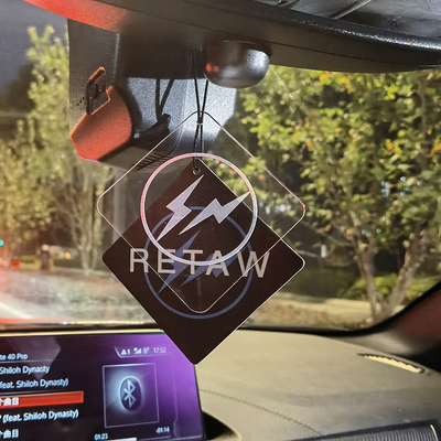 潮牌Fragment日本藤原浩闪电Retaw车载香片香薰CarTag汽车挂饰