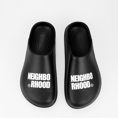 Neighbohood NBHD潮牌包头踩屎大码拖鞋软底休闲防滑厨师鞋博肯鞋