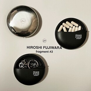 Fragment Design 藤原浩Peace Piece黑色限量随身药盒