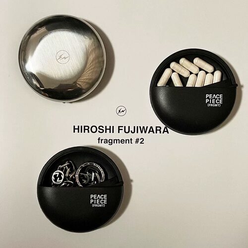 Fragment Design 藤原浩Peace Piece黑色限量随身药盒