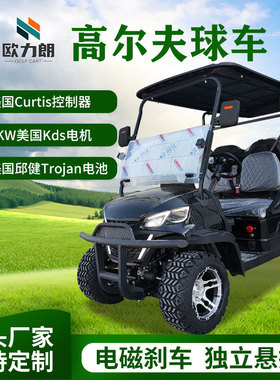 新款外贸版电动高尔夫球车美国进口柯蒂斯控制器KDS电机厂家定制