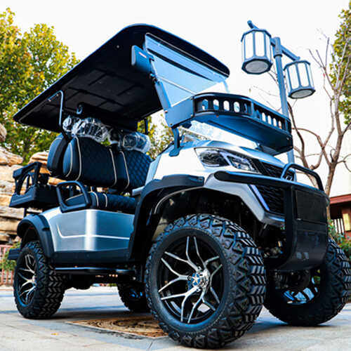 电瓶摆渡4-6座看房四轮巡逻车