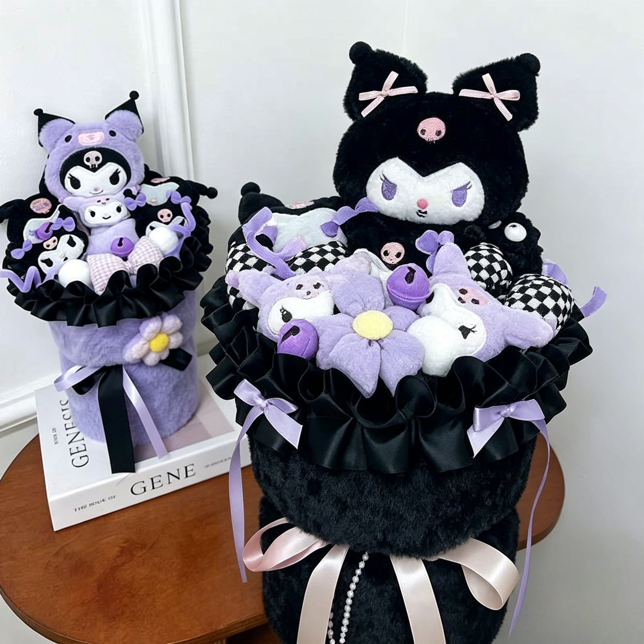生日礼物女生送闺蜜女孩女友儿童库洛米玩偶花束公仔七夕毕业礼物