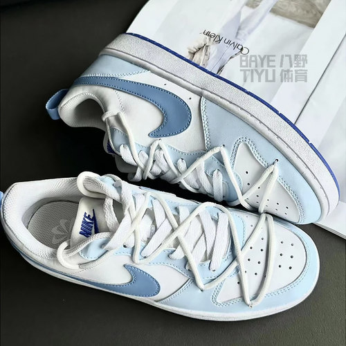 耐克定制球鞋 Nike Court Borough Low 北海道情书 琥珀 女款板鞋