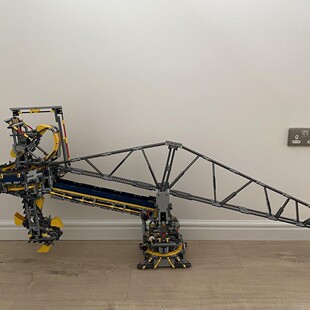 3518片 MOC 4.5公斤 拼插积木 电子图纸 84634 卸料机