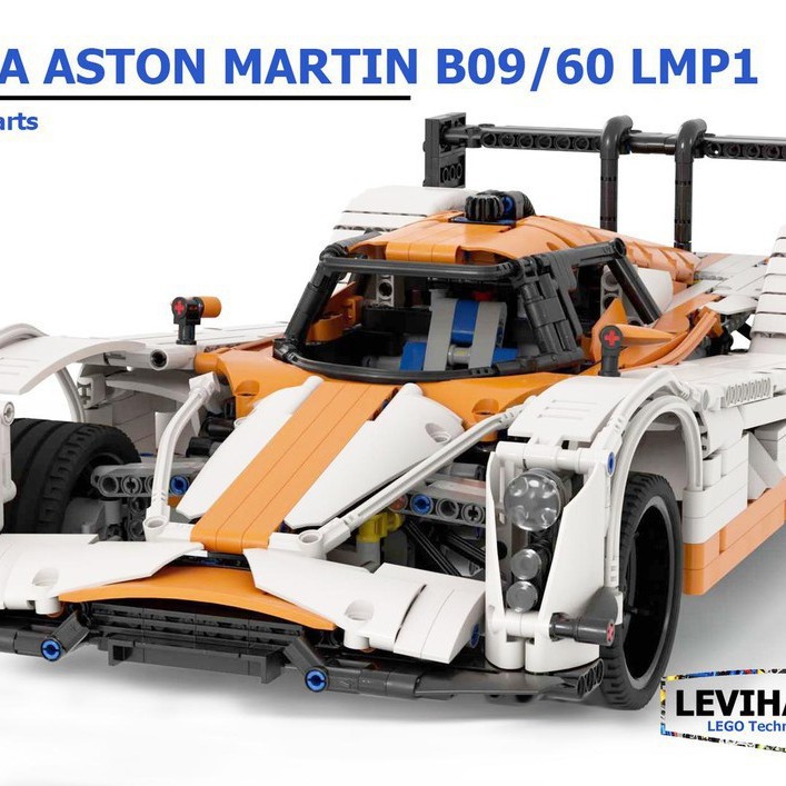 MOC-42656 洛拉阿斯顿M丁B09/60 LMP1 1864片 电子图纸 拼插积木