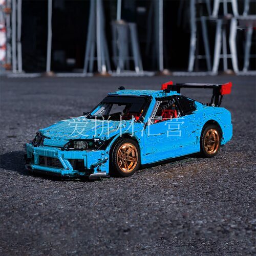 MOC-61988 NGK Silvia S15超级跑车 APP遥控 国产积木