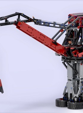 MOC-124401 抓举起重机 电子图纸 拼插积木 2457片 无贴纸