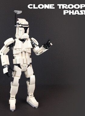 moc-36337 阶段克隆人士兵 535片 电子图纸 拼插积木