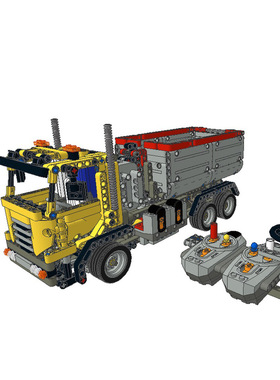 MOC-23942  RC truck 848PCS 电子图纸  拼插积木 科技组装