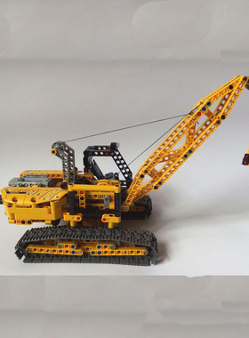 MOC-113050  履带式起重机 587 PCS 国产积木 电子图纸