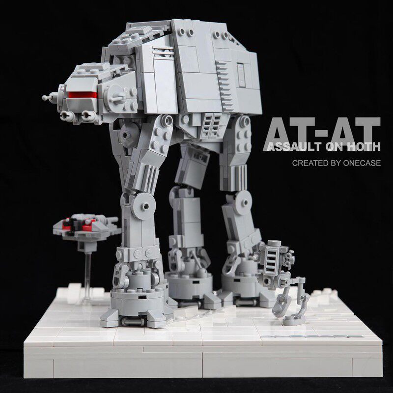 MOC-11431 国产积木 AT步兵 电子图纸 拼插积木  662片
