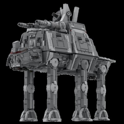 MOC-75478 全地形战术指挥步行者 7631片 电子图纸 拼插积木