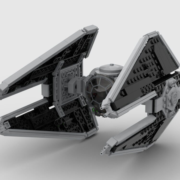MOC-85144 帝国领带拦截器 438片 无印刷件 电子图纸 拼插积木
