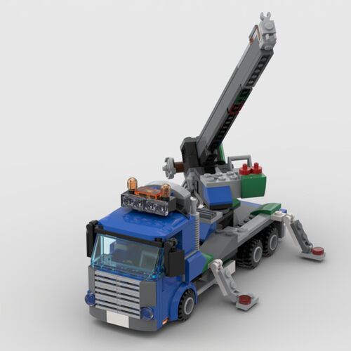 MOC-42979 迷你起重机 电子图纸 拼插积木 265片