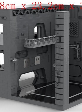 MOC-40277 帝国AT-ST机库 4095片 电子图纸 拼插积木