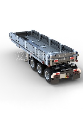 MOC-37321 侧壁半挂车 适配42078 国产积木 兼容科技