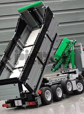 MOC-78655  依维柯 Stralis 10x4  1609PCS 国产积木  电子图纸