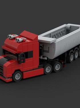 MOC-37641 迷你自卸卡车 电子图纸 拼插积木  198片