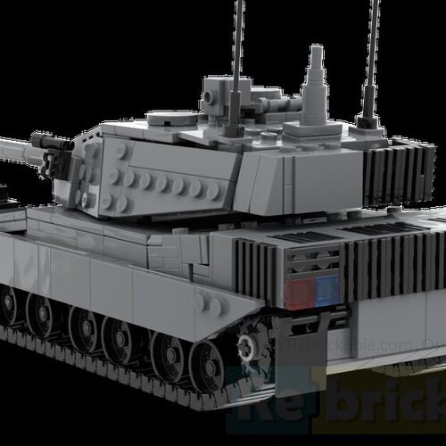 MOC-204976 AMX 40 MBT 坦克 电子图纸 拼插积木 890 片 1：35