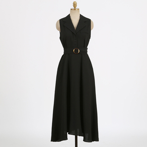 RM12694#赫本风女装气质连衣裙女神范2023年新款夏天收腰显瘦法式复古裙子