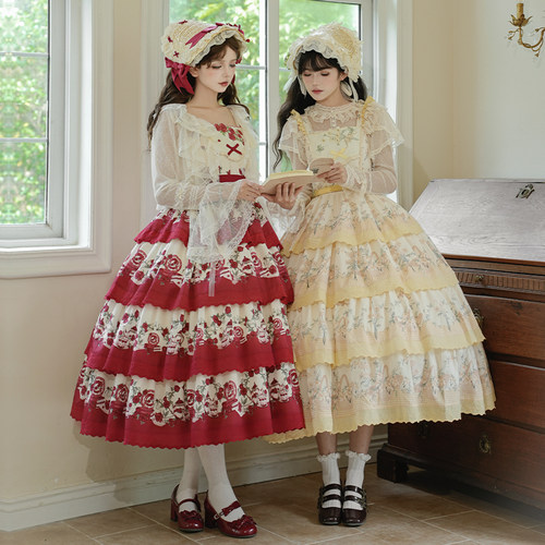 来信与诗·朝花夕拾增色｜WP原创副牌cla田园印花刺绣四段jsk四季