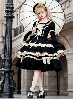 【第七夜章】withpuji原创设计 doll感可拆6件套狗短lo裙多穿秋款
