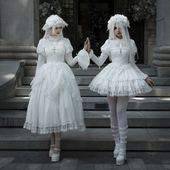 来信与诗·遗落天国｜WP原创副牌 白哥特长短op腰封双子春lolita