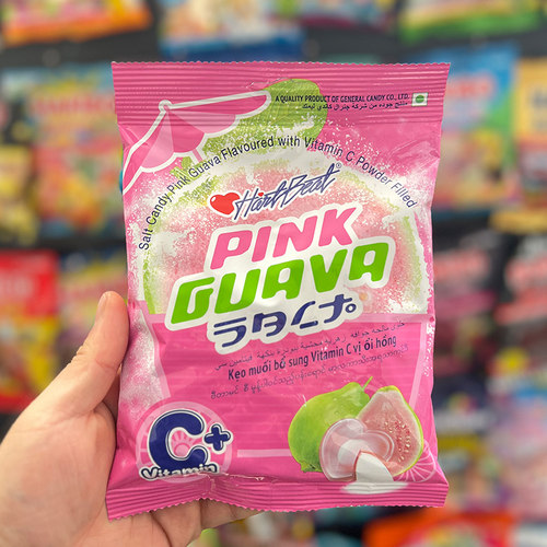 泰国进口蔓谷女孩咸番石榴软糖