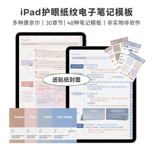 非实物Goodnotes康奈尔学习模板