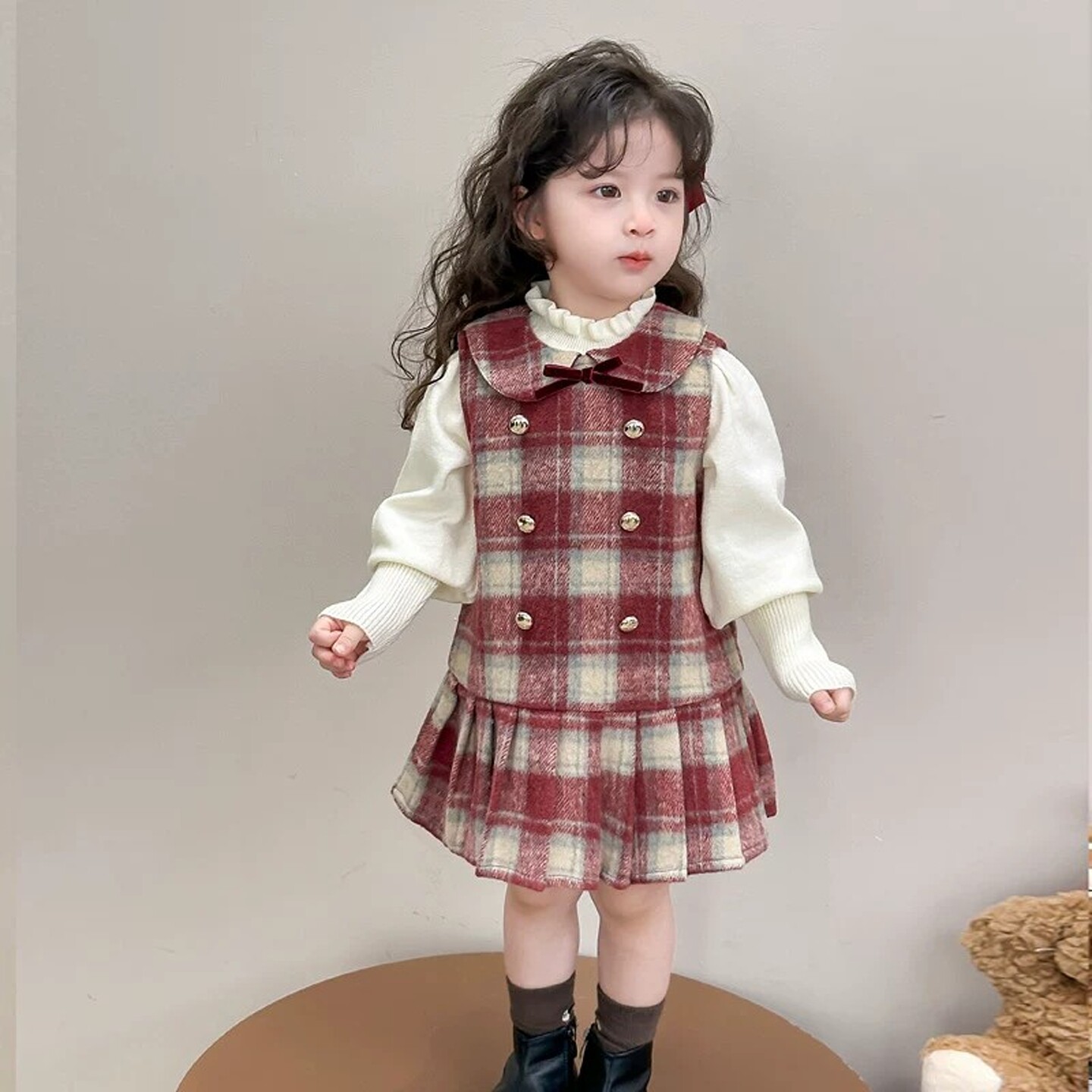 GBUBG女童2026秋冬季新款套装