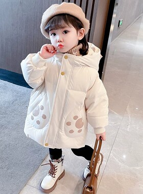 GBUBG女童2026秋冬季新款羽绒服
