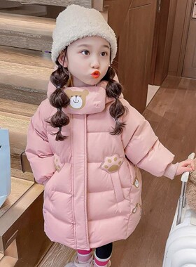 GBUBG女童2026秋冬季新款羽绒服